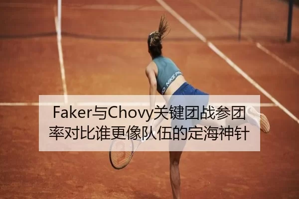 Faker与Chovy关键团战参团率对比谁更像队伍的定海神针